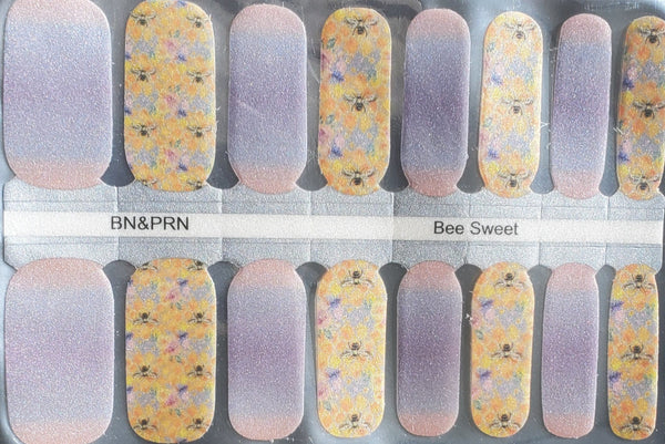 Bee Sweet - Nail Polish strips