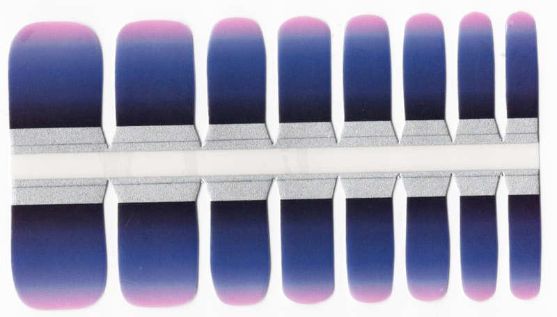 Samara ombre pedicure