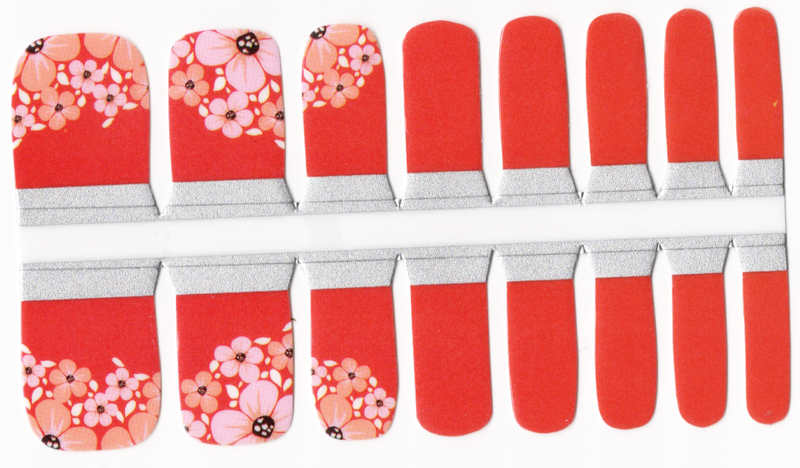 Sammy Floral pedicure