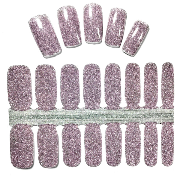 Sweet Mauve-Glitter design