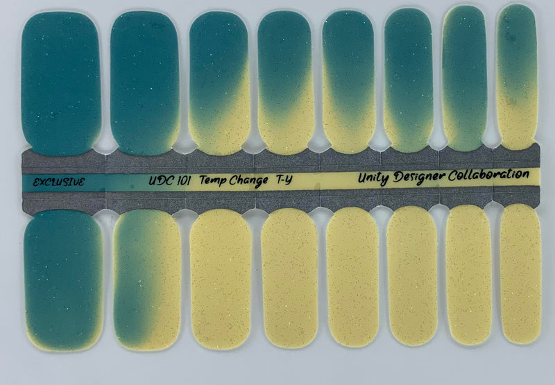 Green Teal-Thermal Color Changing (Green Teal to yellow)