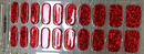 Festive in red-Semicured Gel wraps PREORDER