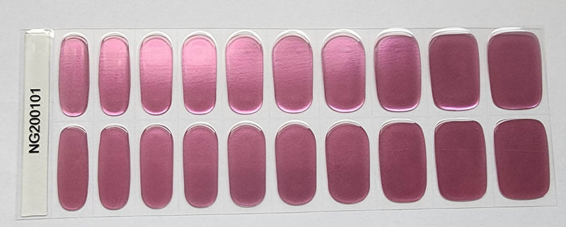 Pink Mirror-Semicured Gel wraps