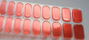 Red Mirror-Semicured Gel wraps