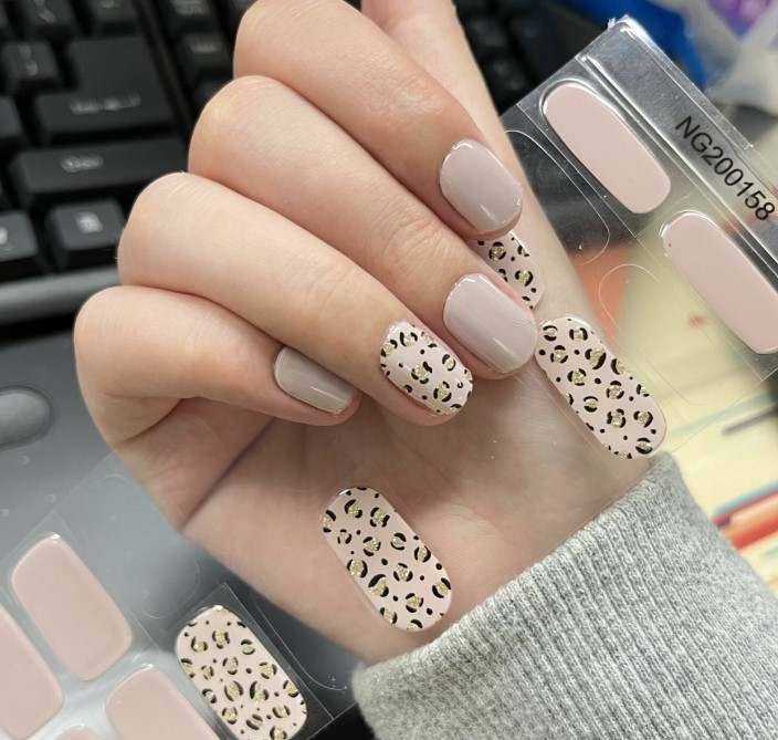 Wild and delicate-Semicured Gel wraps PREORDER