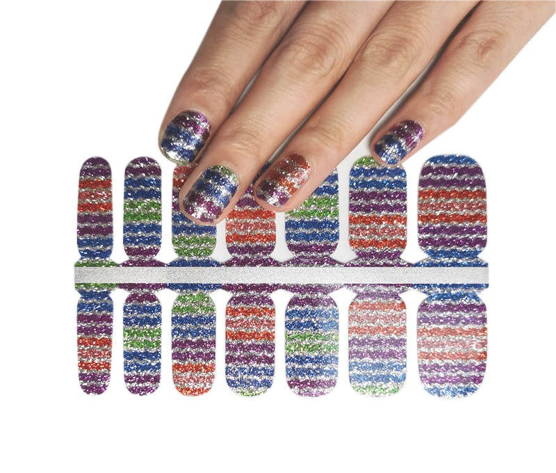 Fantasy Chevron-Pattern Design