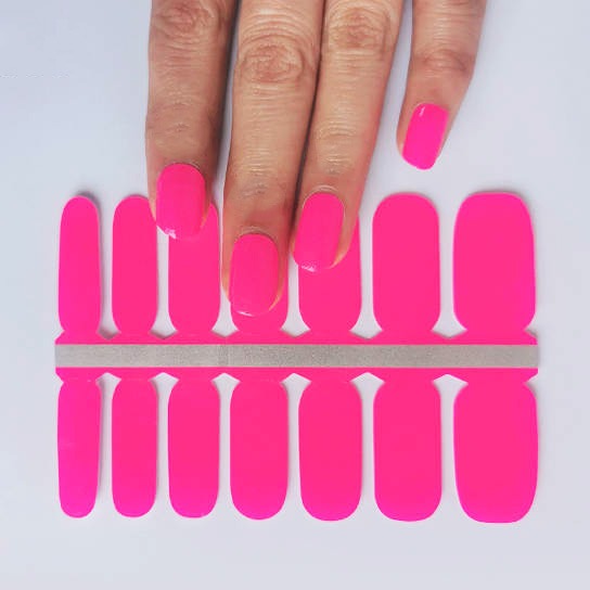 Hot pink-Solid Design (Neon)