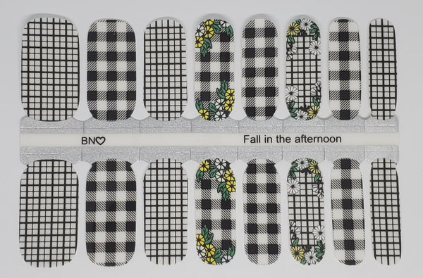 Fall in the afternoon - Nail Polish strips Nail wraps