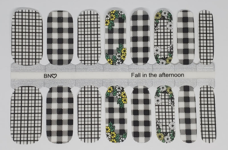 Fall in the afternoon - Nail Polish strips Nail wraps