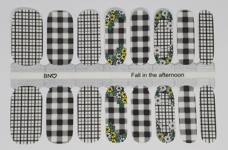 Fall in the afternoon - Nail Polish strips Nail wraps