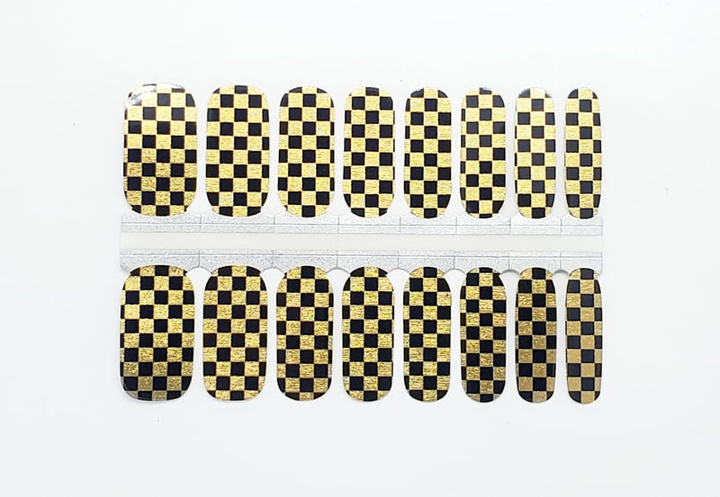Gold checkers- Pattern Design