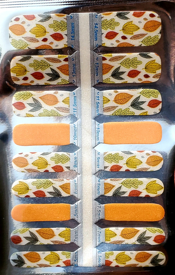 Happy Fall Nail Polish Strips