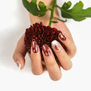 Gel Nail Wraps- Romantic Amber