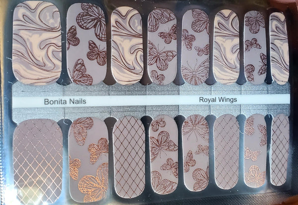 Royal wings - Nail Polish strips