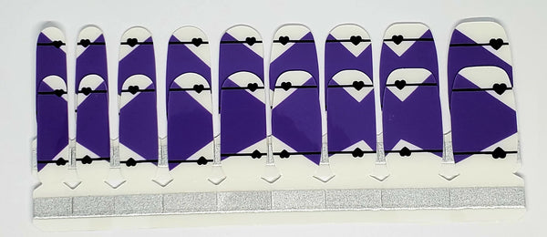 Purple in love - Heart Design