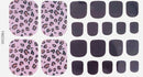 Sweet Purple Leopard Toes