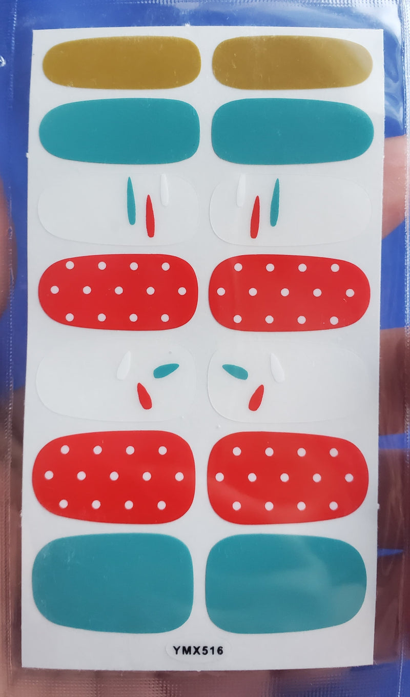 Paint drops and polkas