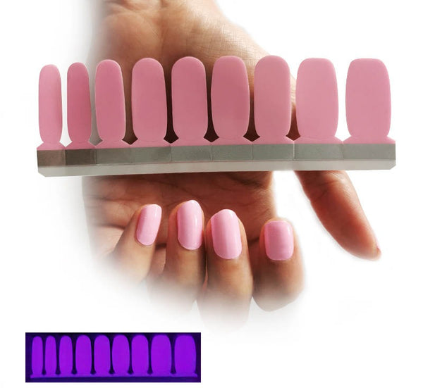 Pink Glows -Glow in the dark Design