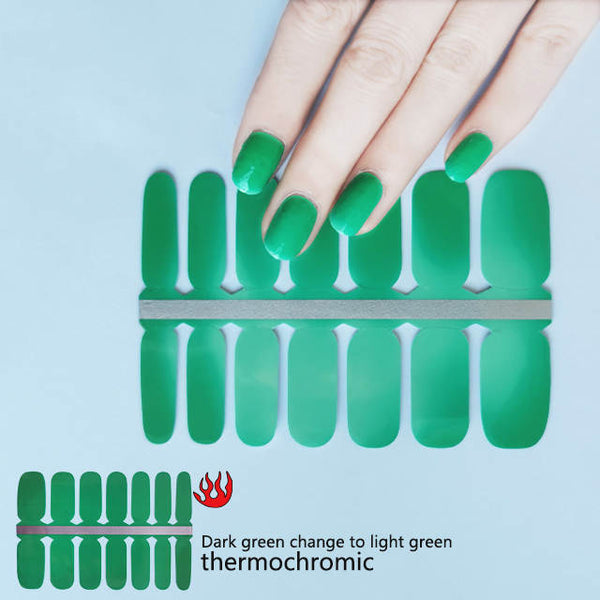 Green Surprise-Thermochromic Design