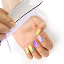 Gel Nail Wraps- Meet the rainbow