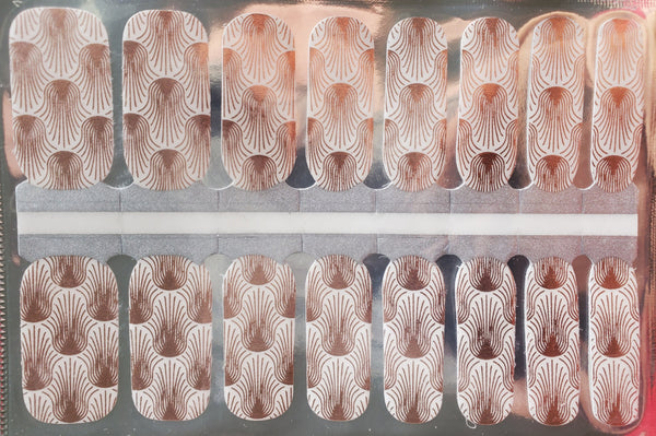 Marine life in rose  gold