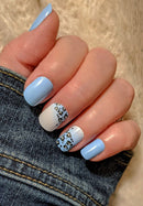 Wild in Blue-Animal Print Exclusive Design