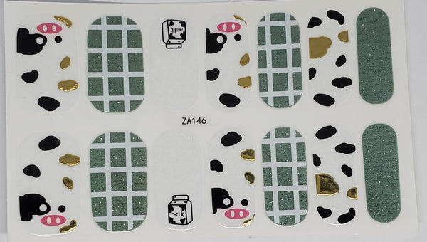 Moochas Grassias - Cow design