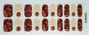 Gel Nail Wraps- Romantic Amber