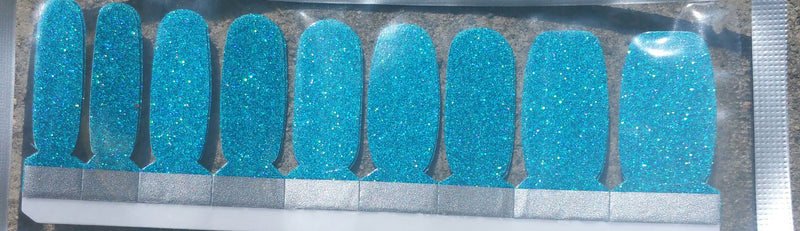 Summer Waves -Glitter Design