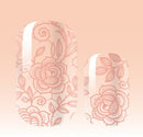 Rose Gold Garden- Overlay Floral Design