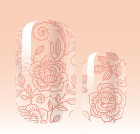 Rose Gold Garden- Overlay Floral Design