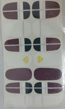 Silver cross and gold diamonds