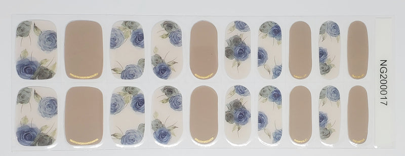 Gel Nail Wraps-Timeless Rose