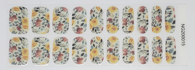 Gel Nail Wraps- Belle's love