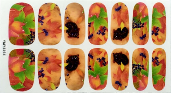 Fall fruits- Animal theme design