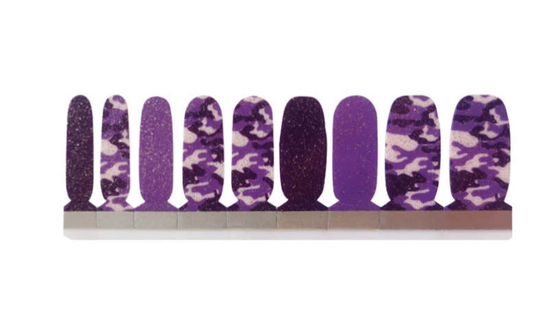 Purple Camo- Pattern Design