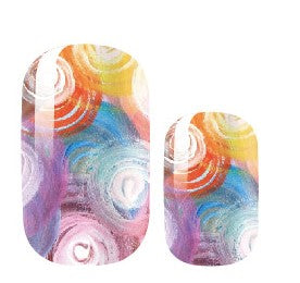 Rosalie- Floral Abstract Design (Holographic glitter)