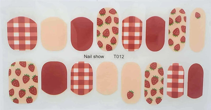 Strawberries and plaid