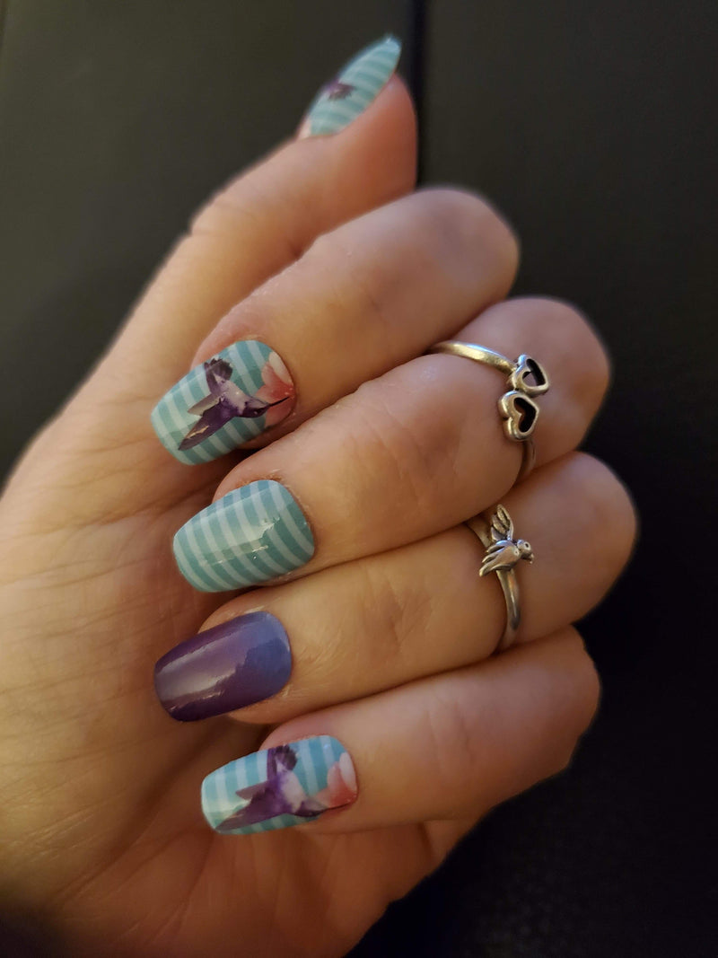 Hummingbird  Song - Nail Polish strips