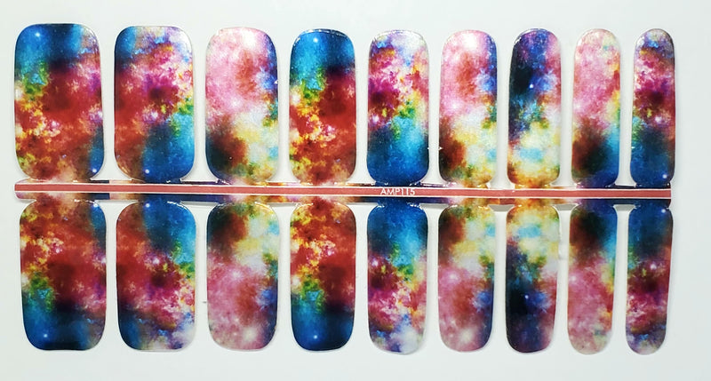 Galaxy color explosion