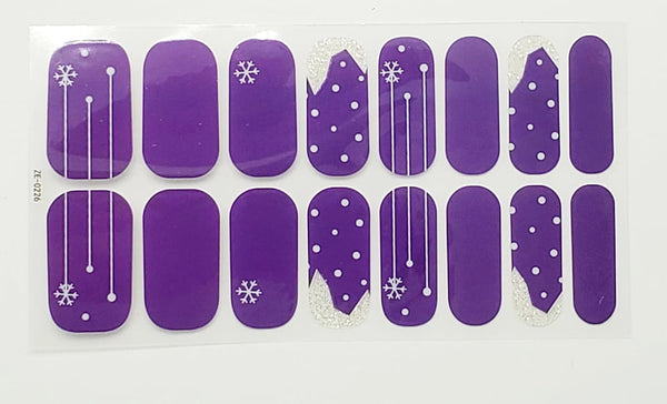 Purple Winter- Christmas Design