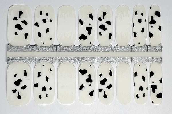 Milkylicious - Cow print-Overlay Design