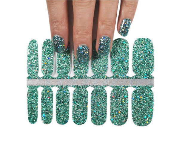 Little Mermaid Diamonds- Solid Glitter Design (chunky)