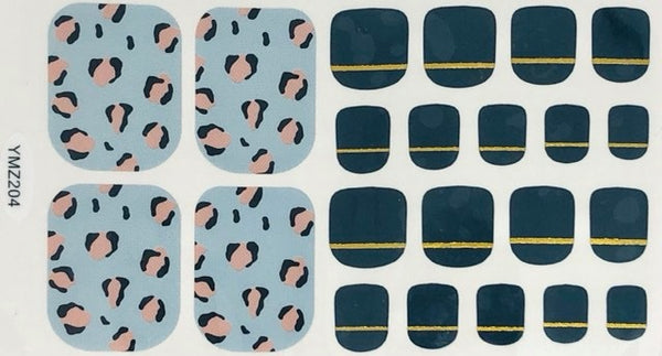 Modern and wild Toes