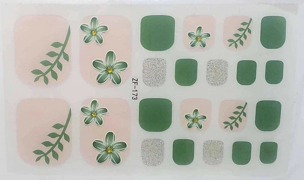 Green FlowerToes