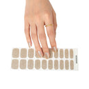 Royal Gold- Solid Glitter Gel wraps