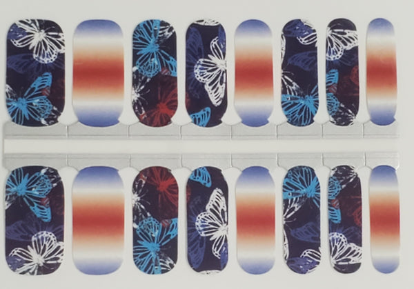 Free to fly- Patriotic Design