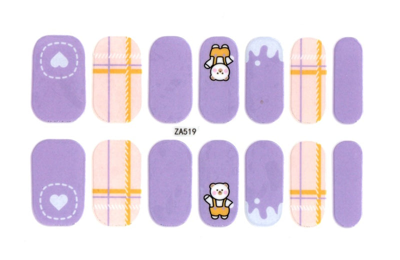Sweet Bear and plaid-Animal Theme Design