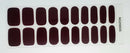 Gel Nail Wraps- Black Cherry Merlot
