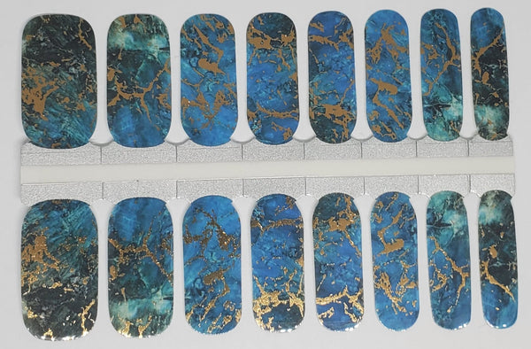 Turquoise and gold